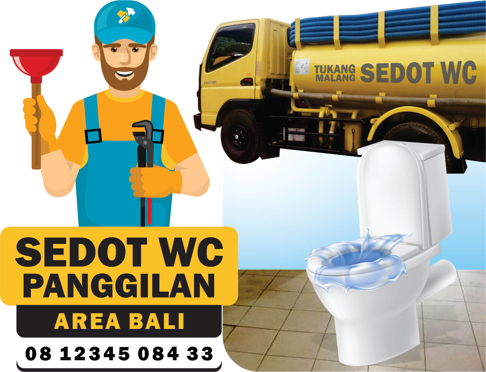 sedot wc bali