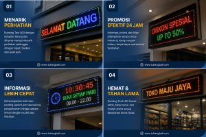 TUKANG RUNNING TEXT BALI
